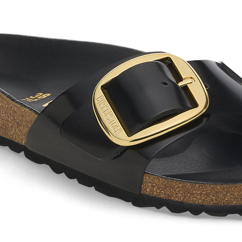 Sandale Birkenstock Madrid Big Buckle Natural Patent