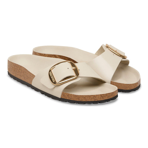 Sandale Birkenstock Madrid Big Buckle Natural Patent