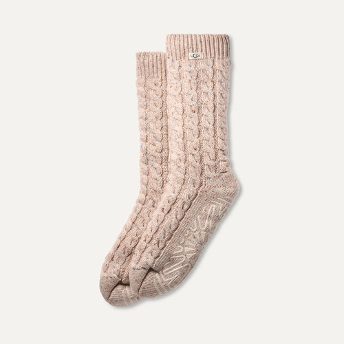 Sosete UGG Elowyn Cable Knit Fleece Lined