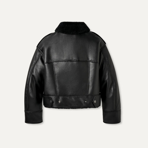 Jacheta UGG Finnian Luxefluff Moto