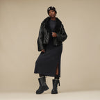 Jacheta UGG Finnian Luxefluff Moto