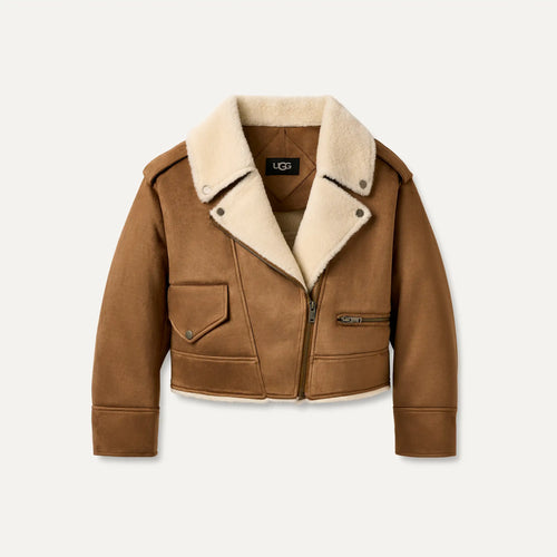 Jacheta UGG Finnian Luxefluff Moto