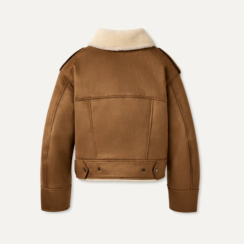Jacheta UGG Finnian Luxefluff Moto