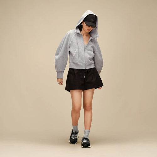 Pulover UGG Classic Full-Zip Hoodie Gri