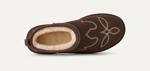Gheata UGG Classic Ultra Mini Western Maro