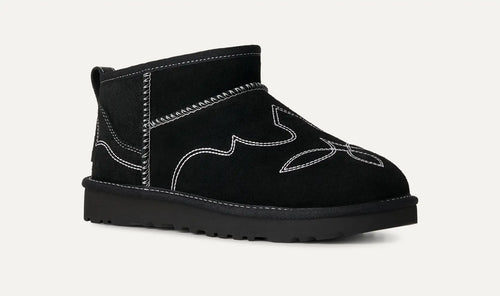 Gheata UGG Classic Ultra Mini Western Negru