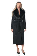Palton Michael Kors Belted Robe Negru