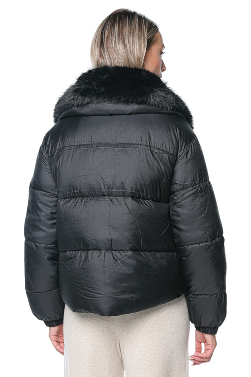 Jacheta Michael Kors Short Puffer Fur
