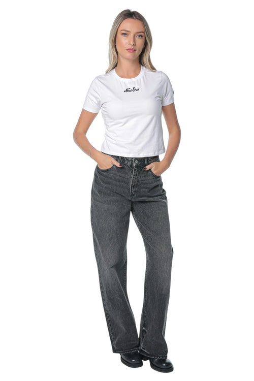 Tricou New Era Slim Alb