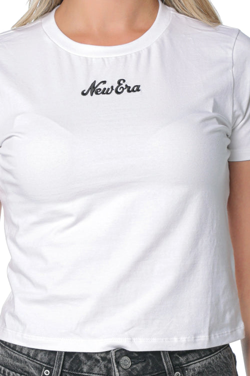 Tricou New Era Slim Alb