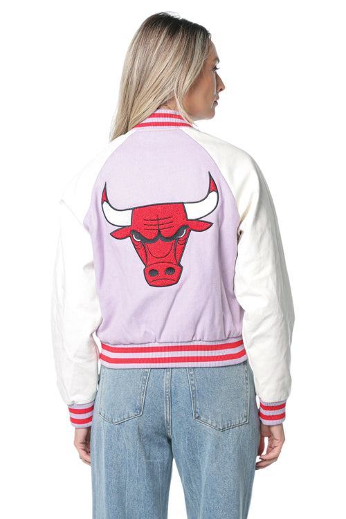 Jacheta New Era Chamarra Varsity Chicago Bulls Nba Mov