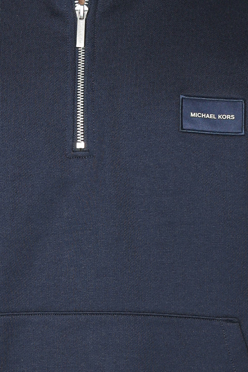 Bluza Michael Kors Satin Patch Mock Neck