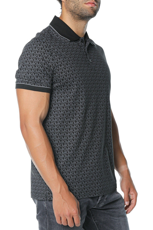 Tricou polo Michael Kors Mk Sig Gramercy