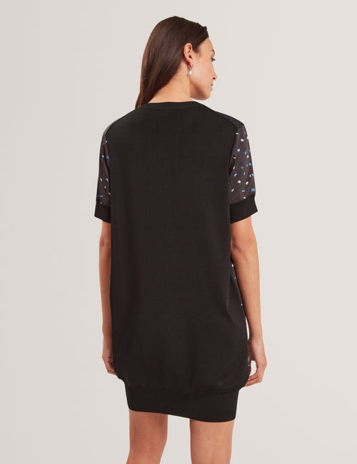 Rochie Ted Baker Azzala Printed Woven Front Boxy