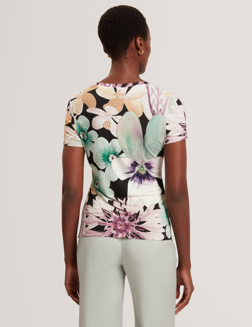 Tricou Ted Baker Saalma Printed Fitted