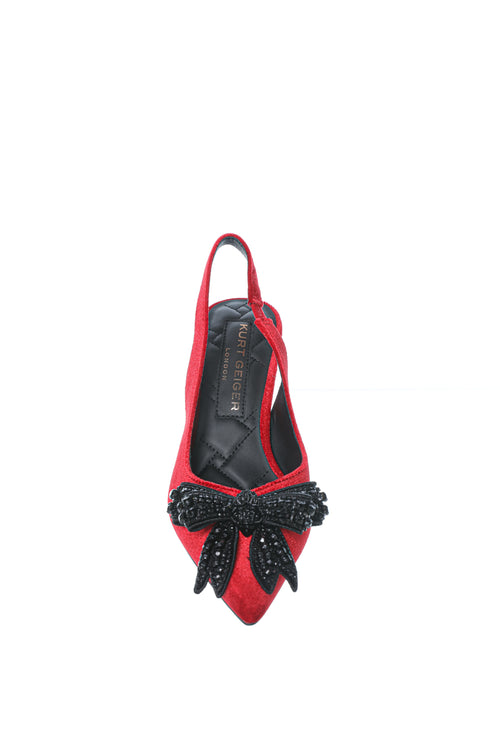 Pantofi Kurt Geiger London Belgravia Bow High Sling