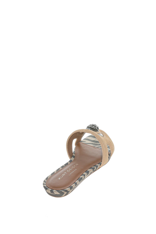 Papuci Kurt Geiger London Eagle Cut Out Flat Sdl