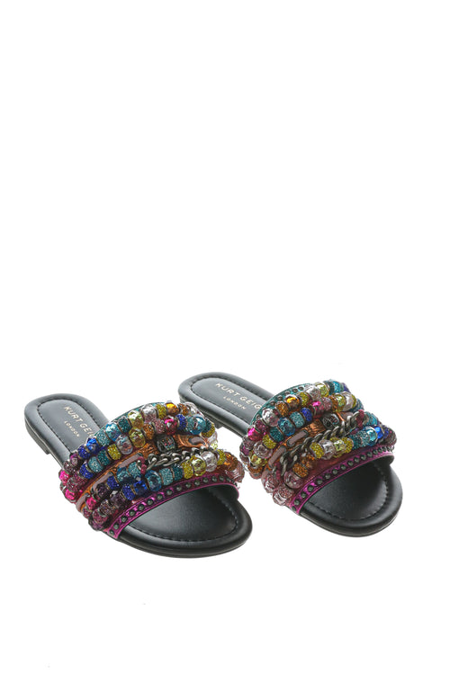 Papuci Kurt Geiger London Southbank Beaded Flat