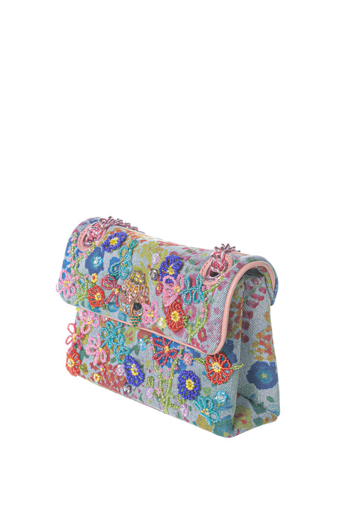 Geanta Kurt Geiger London Mini Kensington Flower