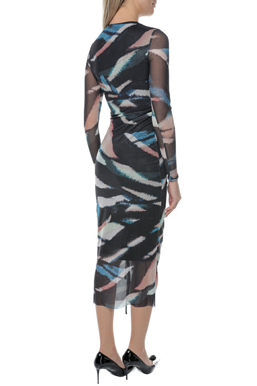 Rochie Ted Baker Ellylou Printed Mesh Bodycon G