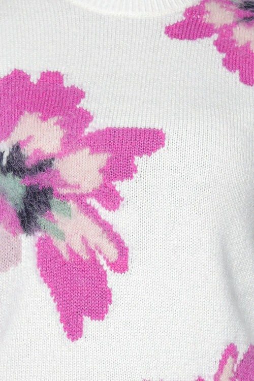 Top Ted Baker Selenha Intarsia Knitted Floral