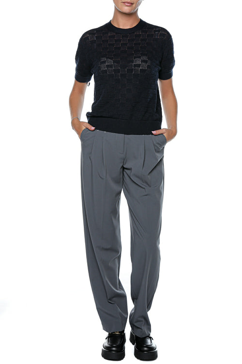 Tricou Ted Baker Emeta Touch Of Silk Knitted Crew Neck