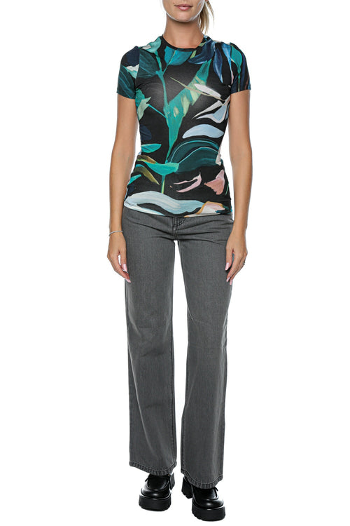 Tricou Ted Baker Haiiley Printed Fitted