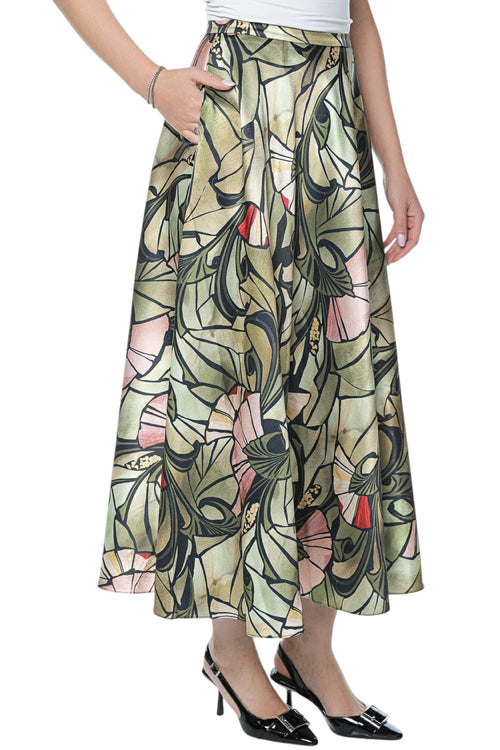 Fusta Ted Baker Alhie Printed Midi
