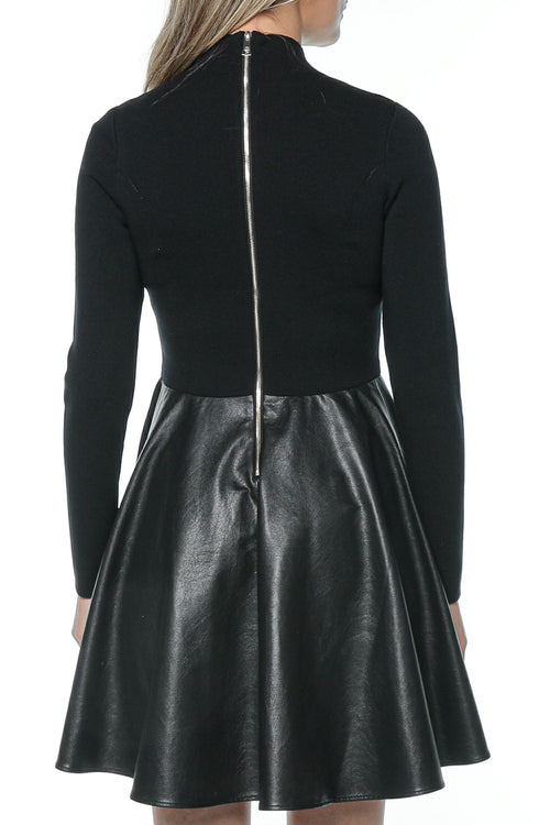 Rochie Ted Baker Milioa Mini With Faux Leather