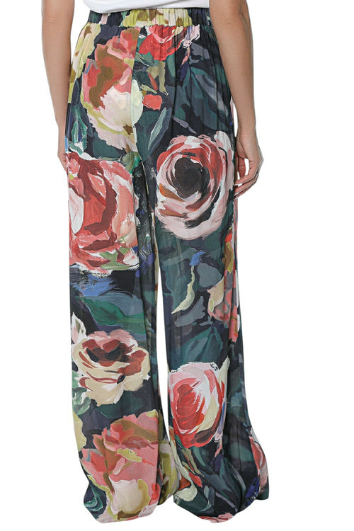 Pantaloni Ted Baker Opulena Printed Wide