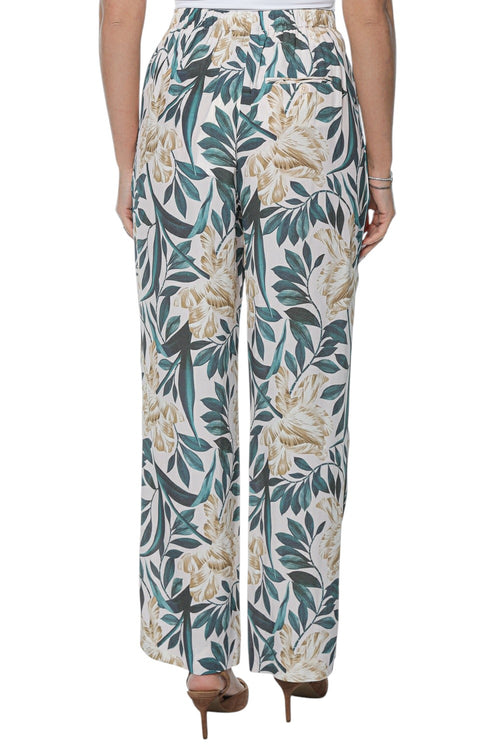 Pantaloni Ted Baker Griesha Printed Mid Rise Straight Leg