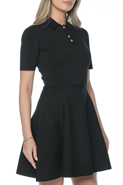 Rochie Ted Baker Rondaa Mini Short Sleeve Knitted Polo