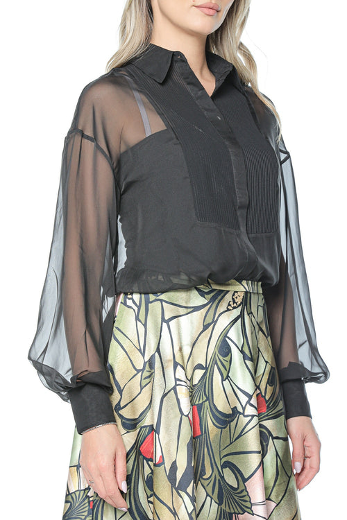 Camasa Ted Baker Rasiia Printed Bib Detail