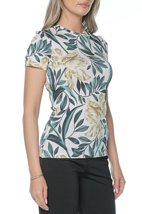 Tricou Ted Baker Selley Printed Fitted