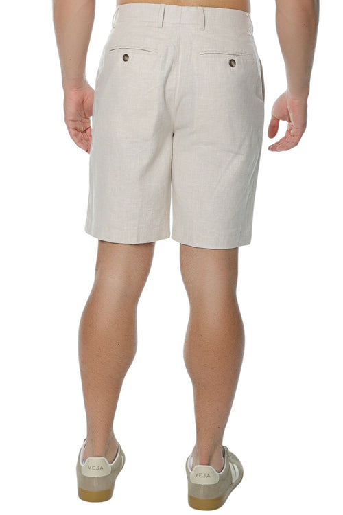 Pantaloni Scurti Ted Baker Givran Slim Fit Linen Blend