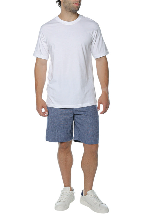 Pantaloni Scurti Ted Baker Givran Slim Fit Linen Blend