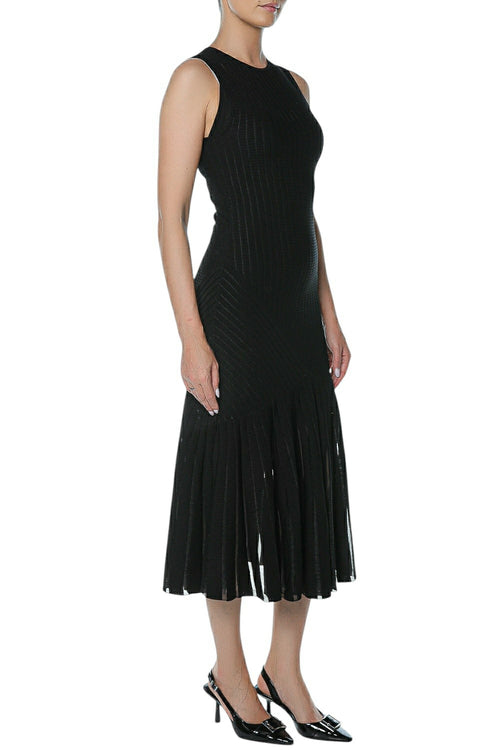 Rochie Ted Baker Casandr Stitch Detail Knitted Midi