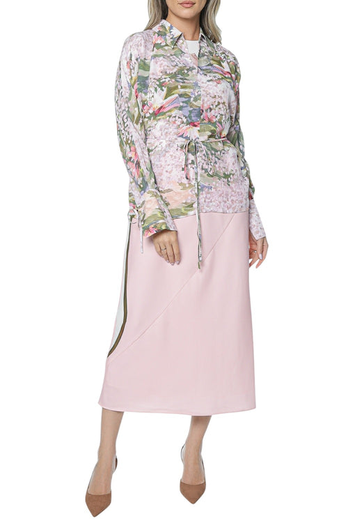 Camasa Ted Baker Wiinni Printed Tie Detail