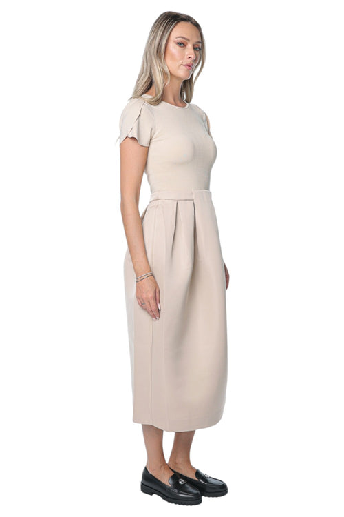 Rochie Ted Baker Evanie Mockable Tulip Sleeve Midi