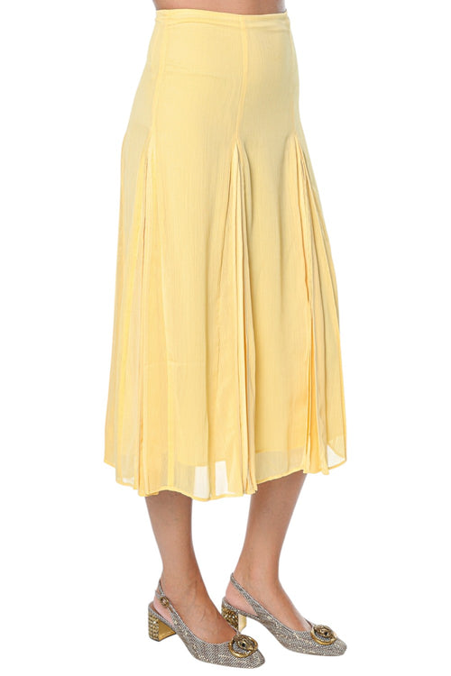 Fusta Ted Baker Renela Midi With Pleat Detail
