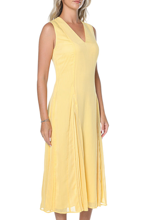 Rochie Ted Baker Rueva V Neck Midi With Godet Detail