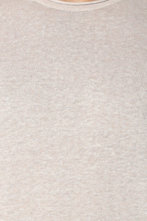 Tricou Ted Baker Curran Ss Linen Blend Roll Edge