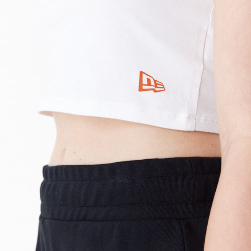 Top New Era Phoenix Suns Nba Team Wordmark Crop Tank