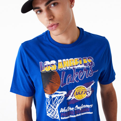 Tricou New Era Nba Player Graphic Los Angeles Lakers