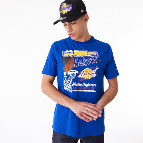 Tricou New Era Nba Player Graphic Los Angeles Lakers