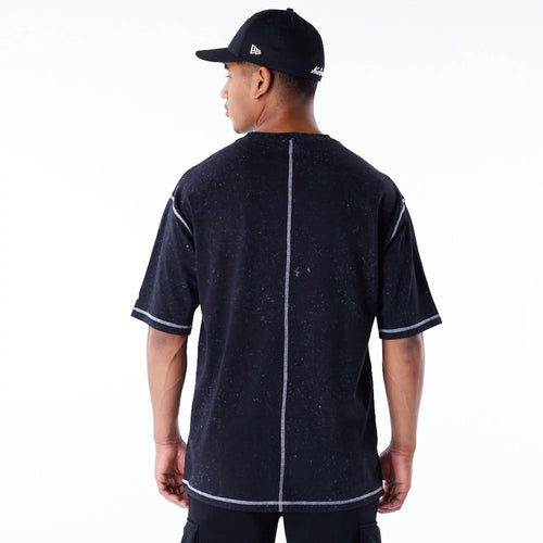 Tricou New Era Ne Wash Oversized Newera Blkofw