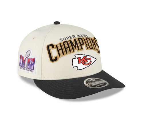 Sapca New Era 9Fifty Kansas City Chiefs Super Bowl Lviii Champions Low Profile 9Fifty