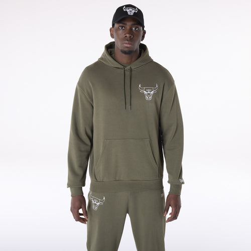 Hanorac New Era Chicago Bulls Nba League Oversized Hoodie