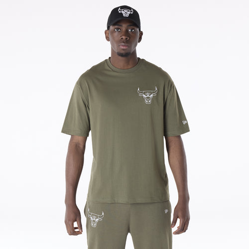 Tricou New Era Chicago Bulls Nba League Essential Oversized