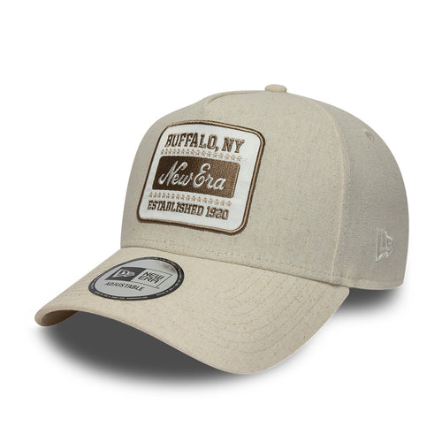 Sapca New Era Patch Line Cream 9Forty E-Frame Adjustable